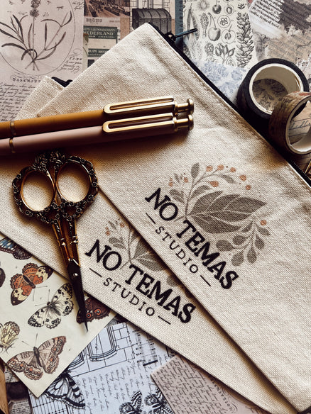 Custom Printed Canvas Zipper Pouches