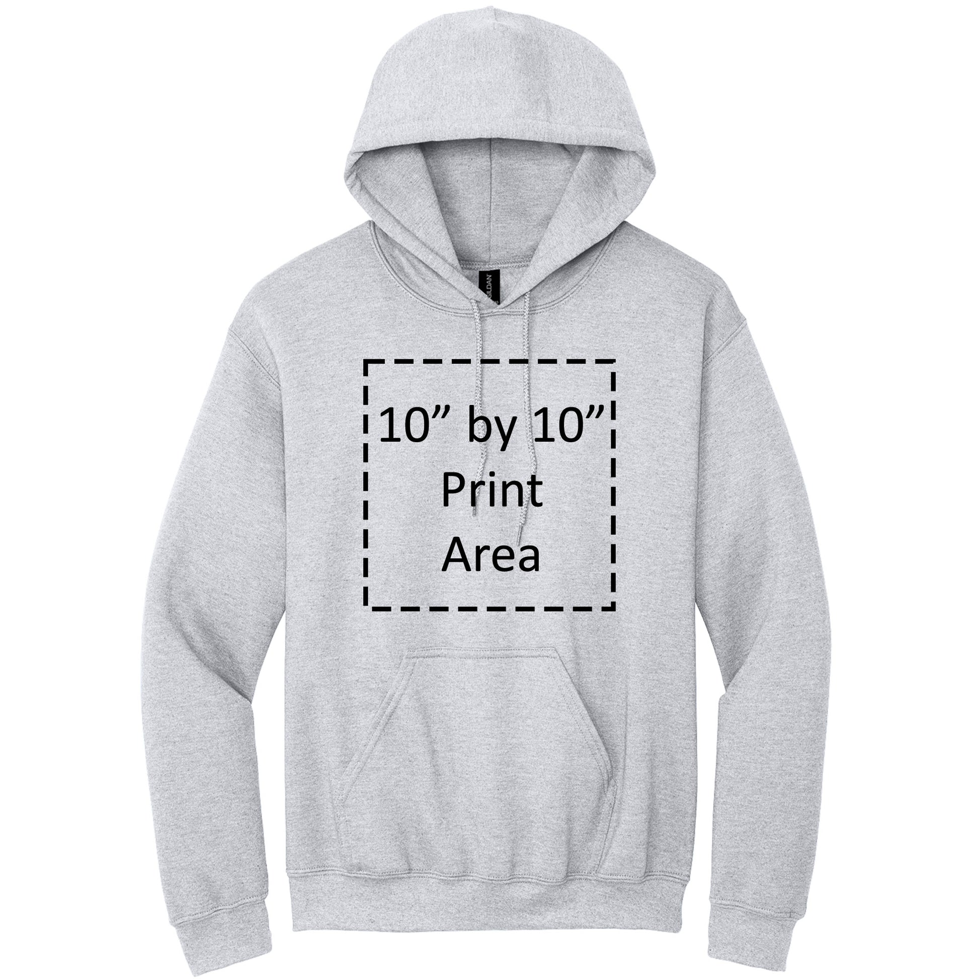 Gildan Adult Ash Heavy Blend Hooded Sweatshirt 18500 Canvastry Wholesale Print On Demand