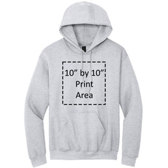 Gildan Adult Ash Heavy Blend Hooded Sweatshirt 18500 Canvastry Wholesale Print On Demand
