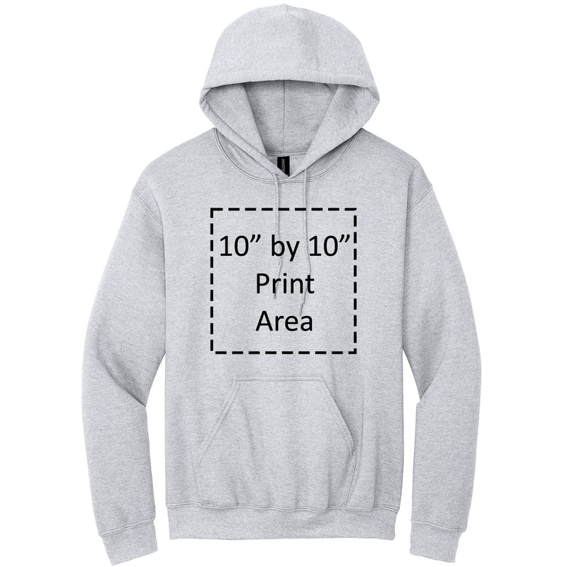 Gildan Adult Ash Heavy Blend Hooded Sweatshirt 18500-zoom-