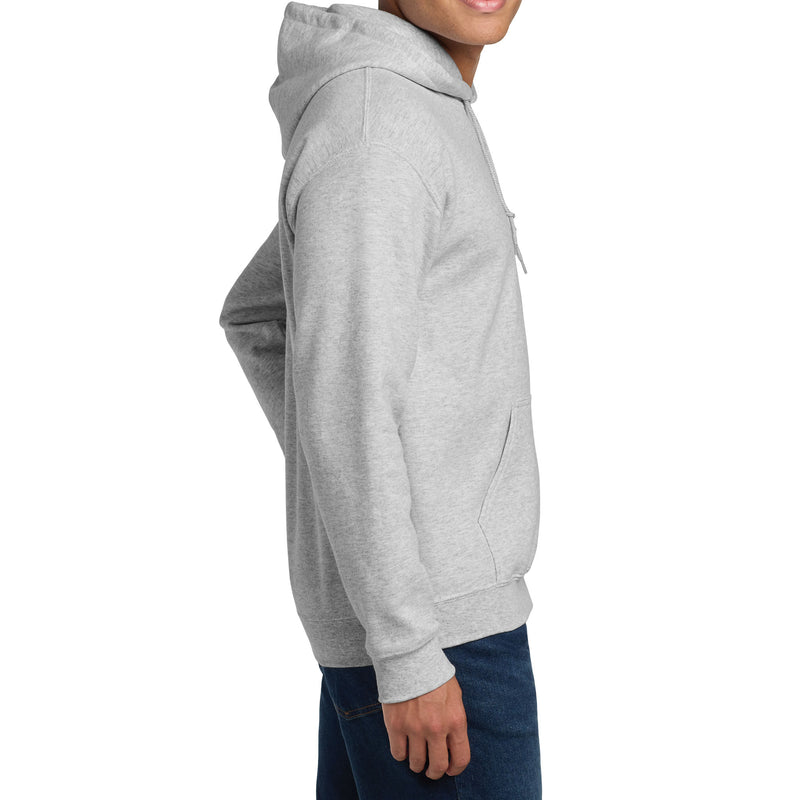 Gildan Adult Ash Heavy Blend Hooded Sweatshirt 18500-zoom-