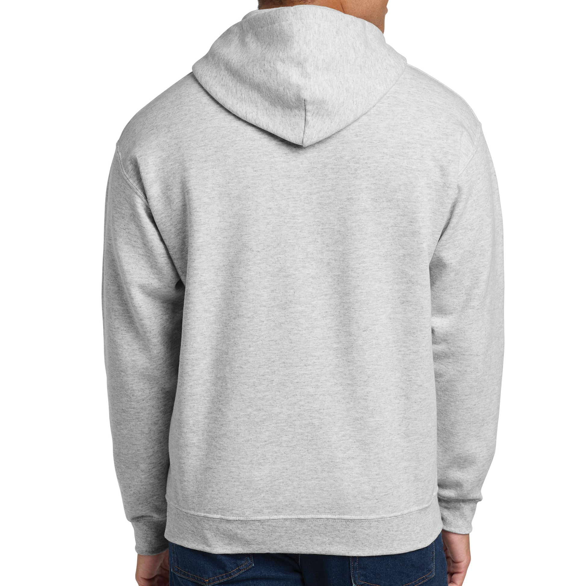 Gildan Adult Ash Heavy Blend Hooded Sweatshirt 18500 Canvastry Wholesale Print On Demand
