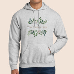 Gildan Adult Ash Heavy Blend Hooded Sweatshirt 18500 Canvastry Wholesale Print On Demand