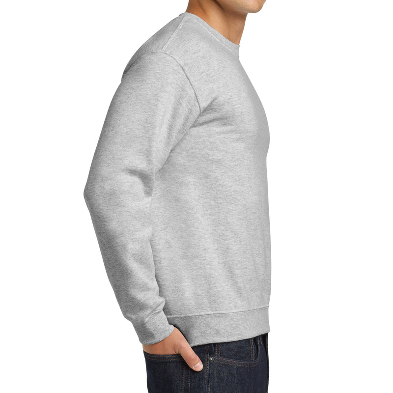 Gildan Adult Ash Crewneck Sweatshirt 18000-zoom-