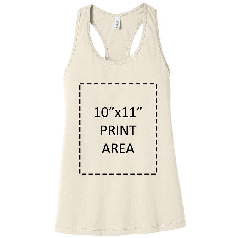 Bella + Canvas Women’s Natural Racerback Jersey Tank 6008-zoom-
