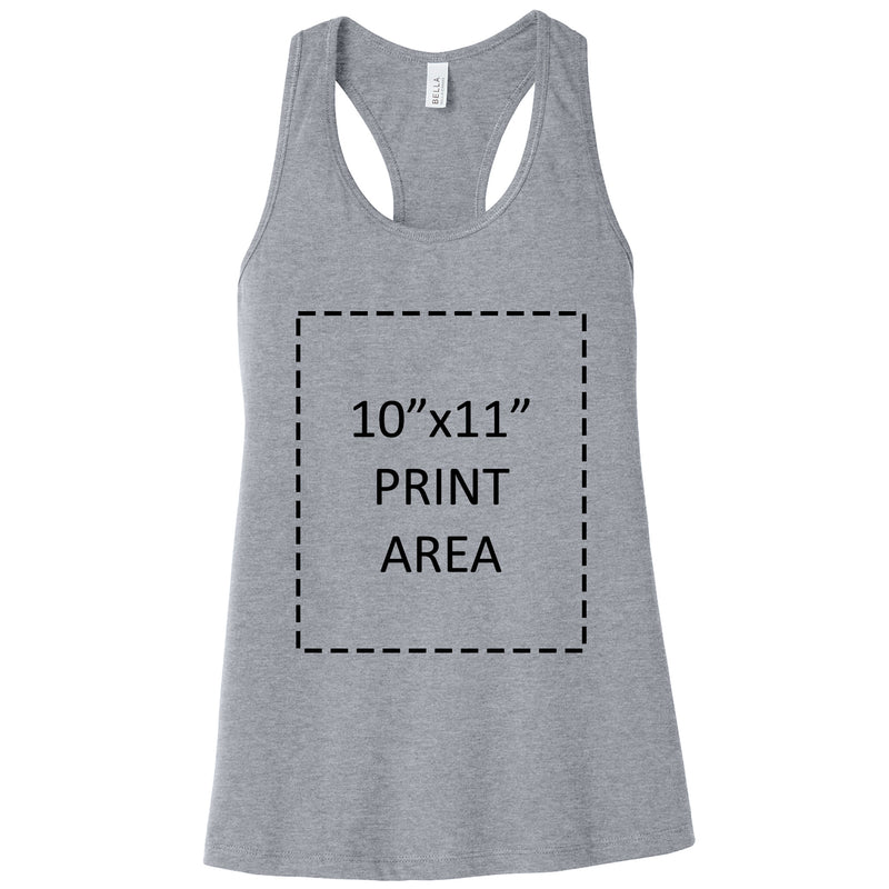 Bella + Canvas Women’s Athletic Heather Racerback Jersey Tank 6008-zoom-