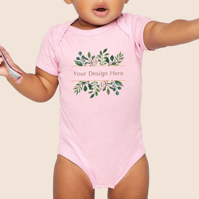 Rabbit Skins Ballerina Infant Baby Rib Bodysuit 4400