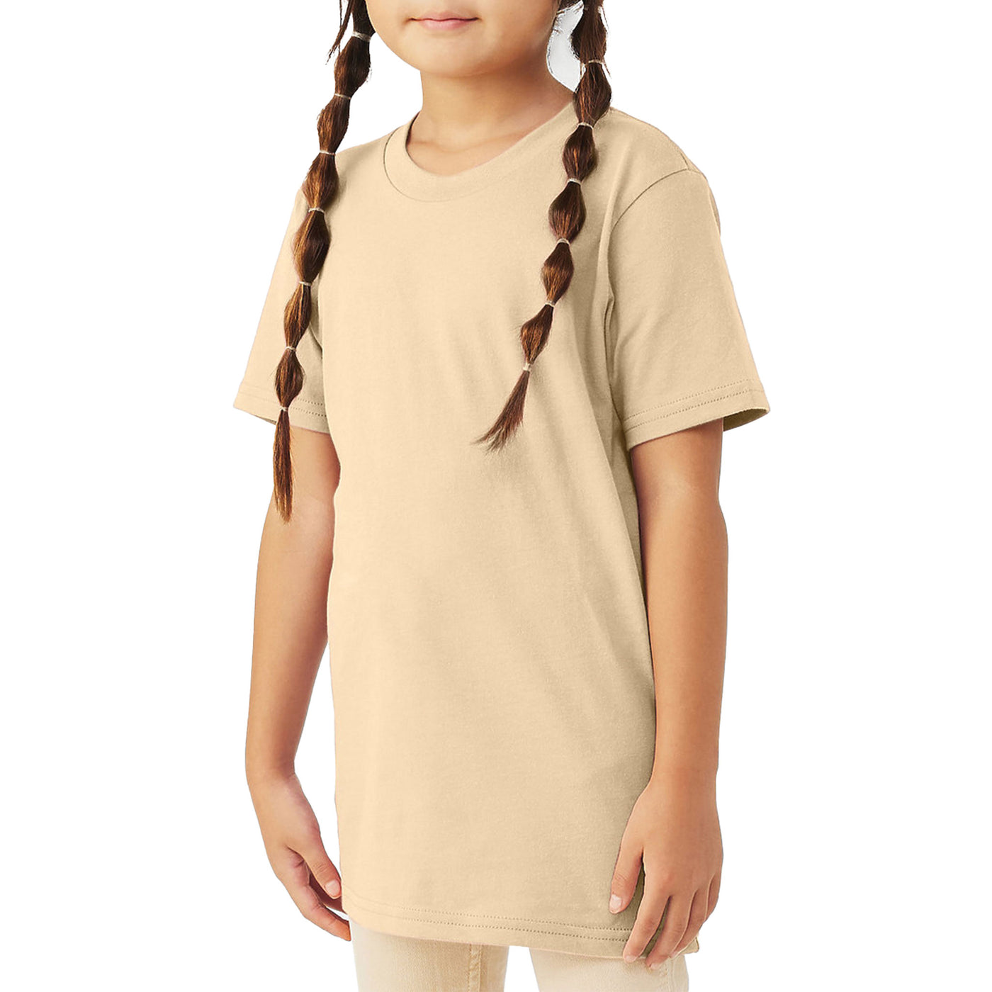 Bella + Canvas Youth Soft Cream Jersey Short Sleeve Tee 3001Y
