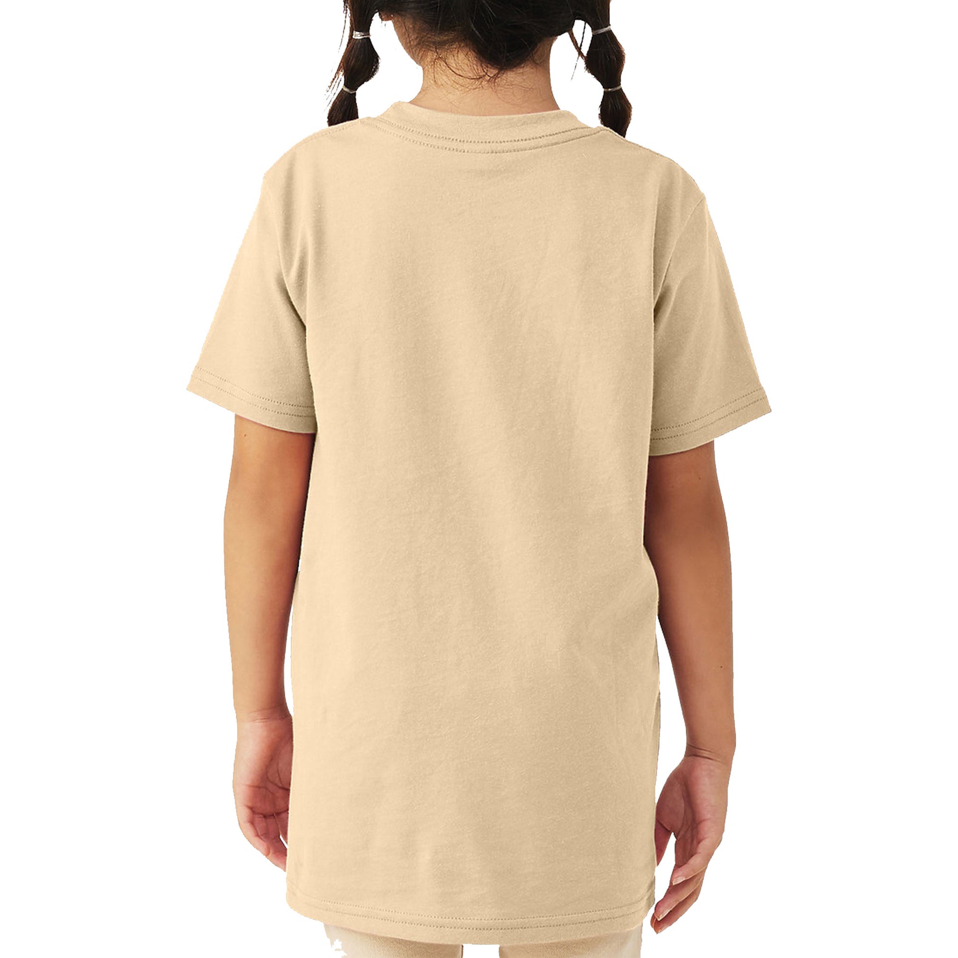 Bella + Canvas Youth Soft Cream Jersey Short Sleeve Tee 3001Y-5