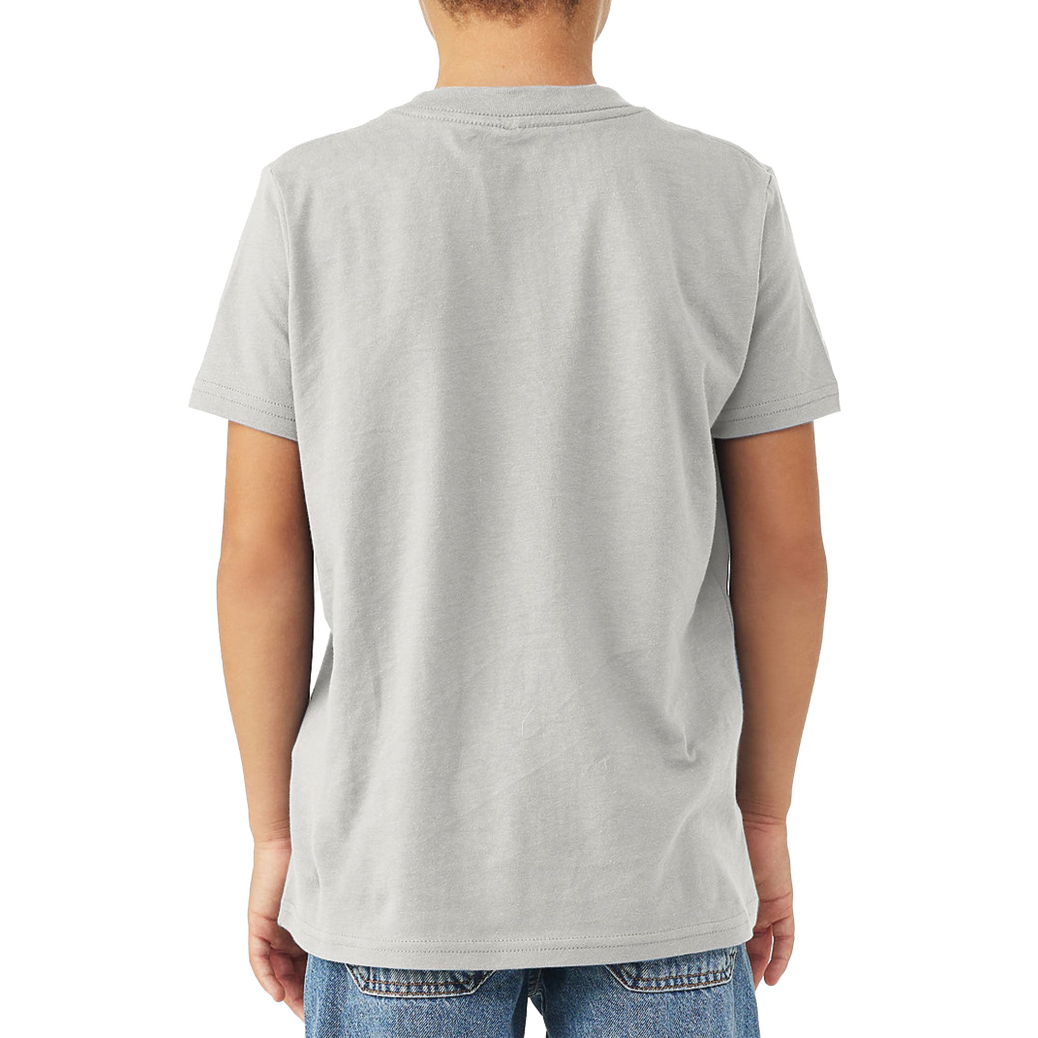 Bella + Canvas Youth Silver Jersey Short Sleeve Tee 3001Y-zoom-5