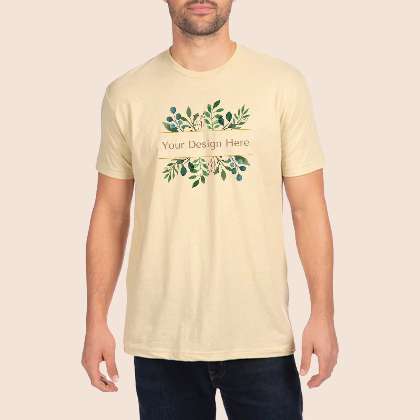 Next Level Apparel Cream CVC T-Shirt 6210