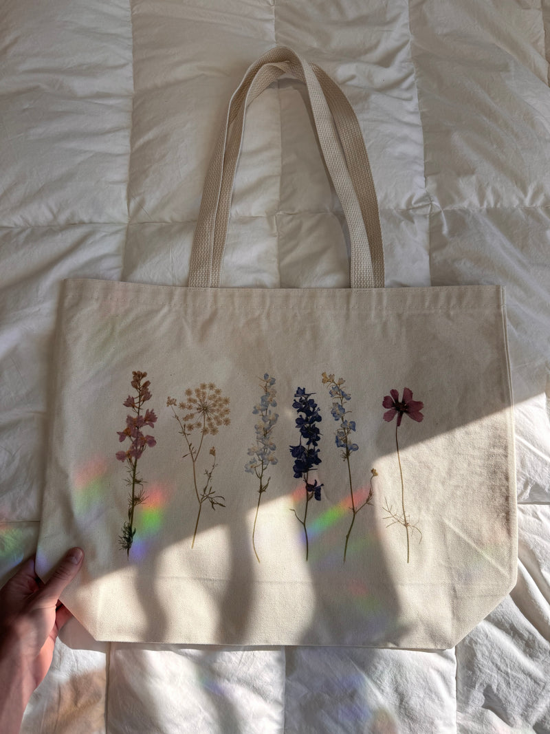 Jumbo Cotton Canvas Tote Bag-zoom-
