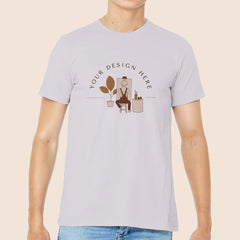 Bella Canvas 3001 Lavender Dust Unisex Jersey Short Sleeve Tee Canvastry Wholesale Print On Demand
