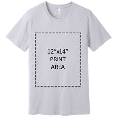 Bella Canvas 3001 Lavender Dust Unisex Jersey Short Sleeve Tee Canvastry Wholesale Print On Demand