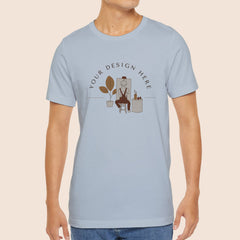 Bella Canvas 3001 Light Blue Unisex Jersey Short Sleeve Tee Canvastry Wholesale Print On Demand