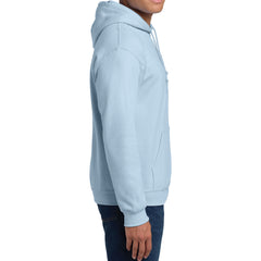 Gildan Adult Light Blue Heavy Blend Hooded Sweatshirt 18500 Canvastry Wholesale Print On Demand