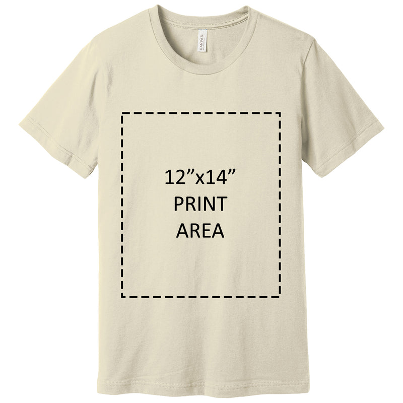 Bella + Canvas Unisex Natural T-Shirt-zoom-