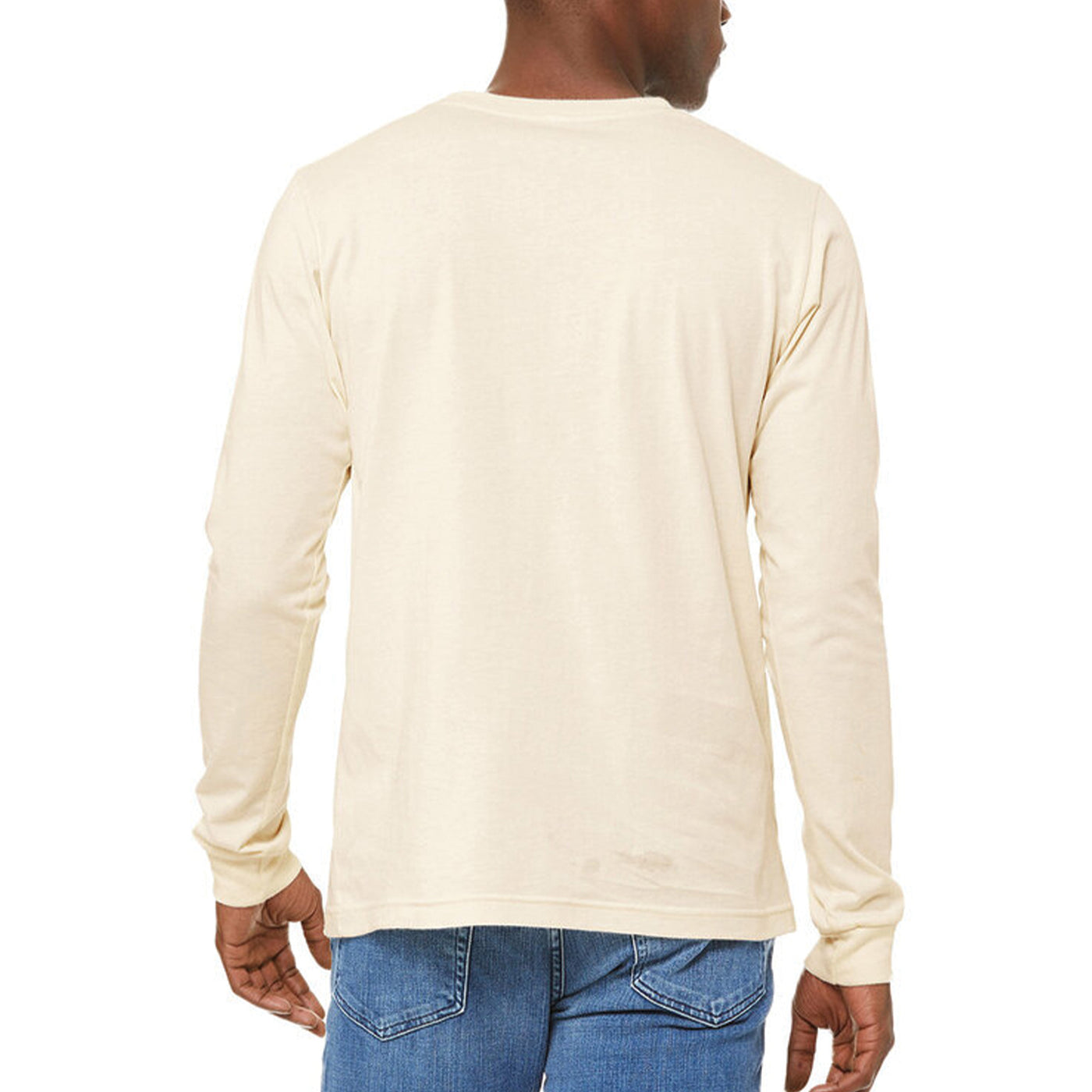 Bella+Canvas Natural Unisex Jersey Long Sleeve Tee 3501