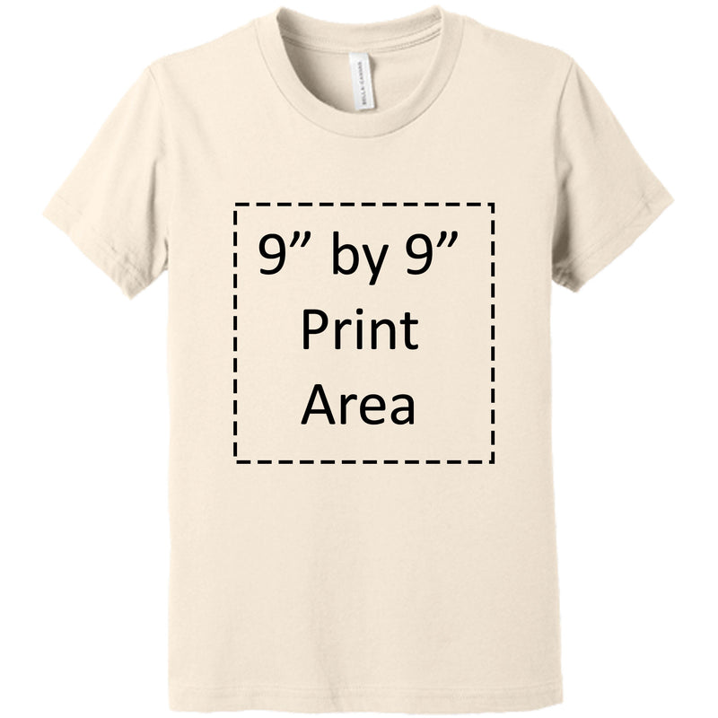 Bella + Canvas Youth Natural Jersey Short Sleeve Tee 3001Y-zoom-