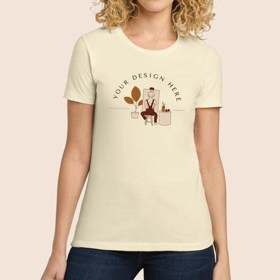 Next Level Apparel Women's Natural Cotton T-Shirt 3900