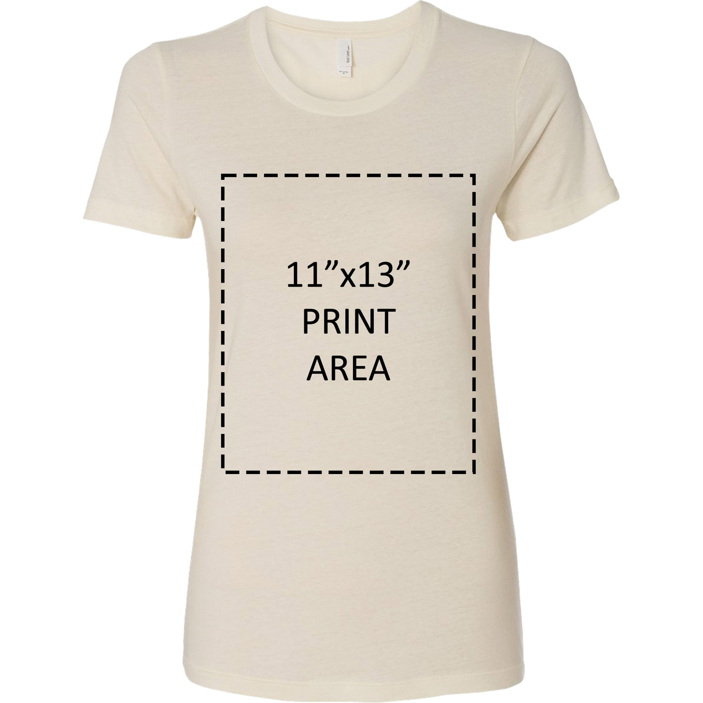 Next Level Apparel Women's Natural Cotton T-Shirt 3900