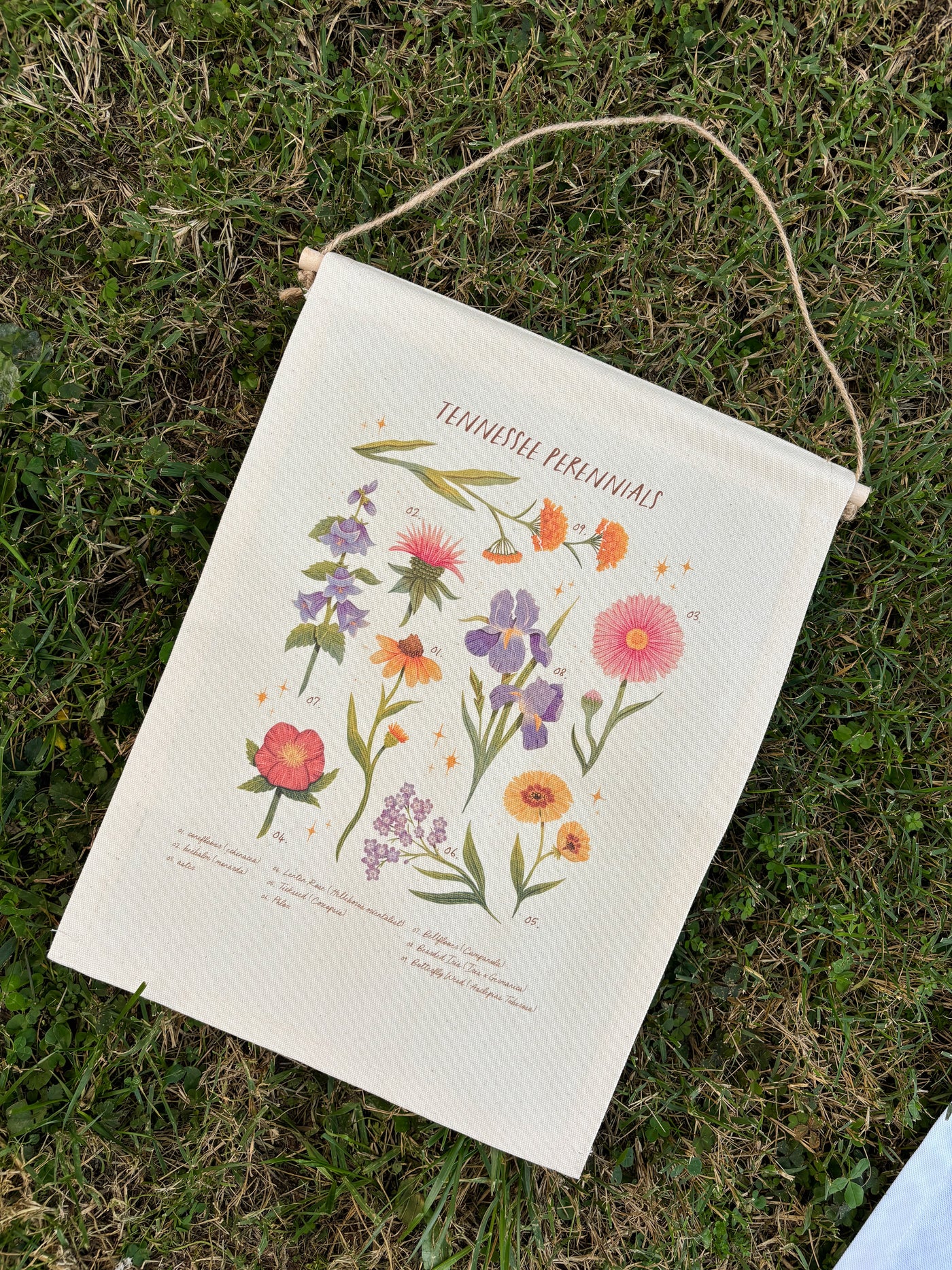 Natural Cotton Canvas Flag Banner