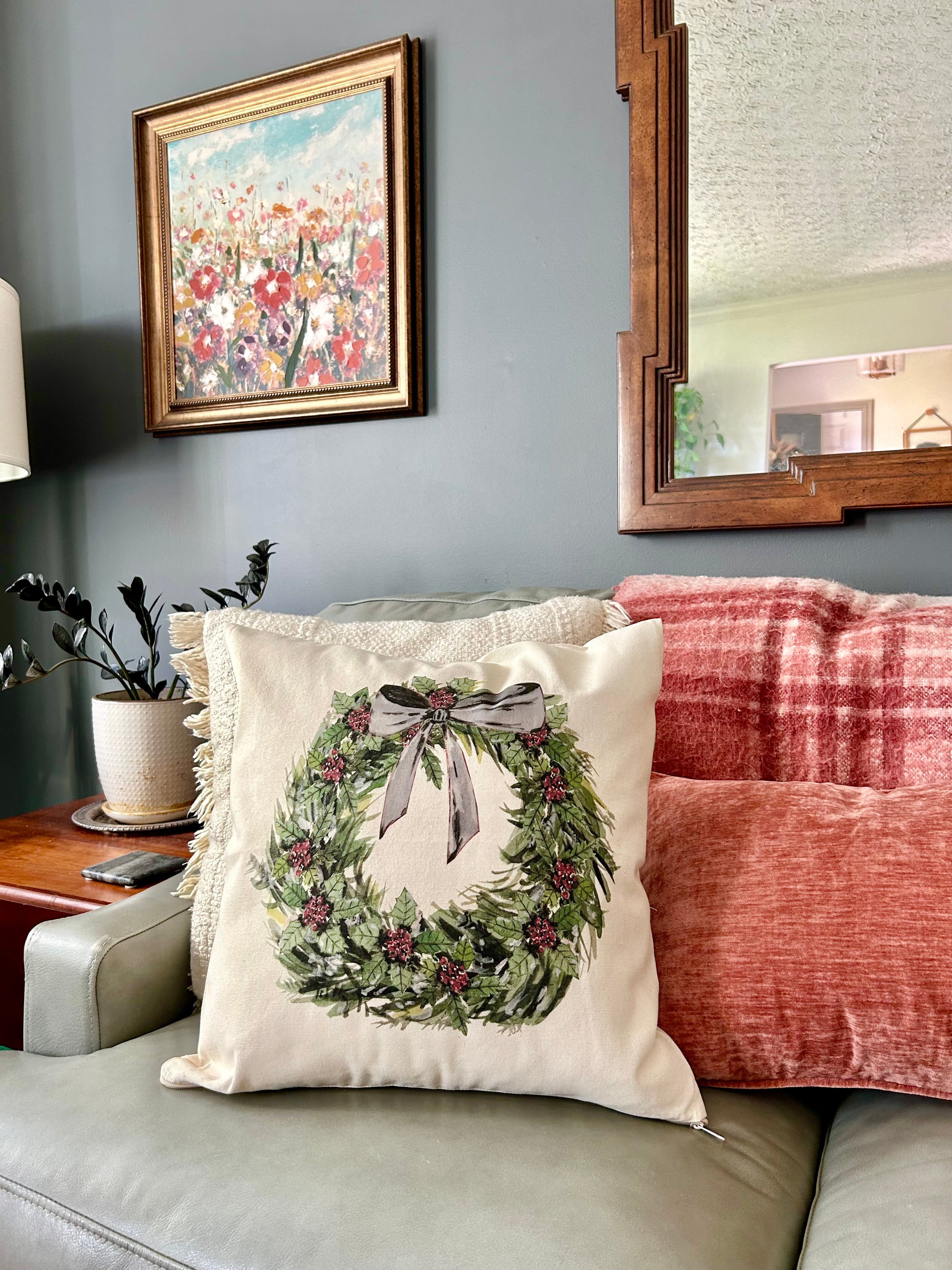 Natural Cotton Canvas Pillow Cover 18"x18"-zoom-4