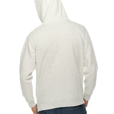 Lane Seven Unisex Oatmeal Heather Premium Pullover Hooded Sweatshirt 14001