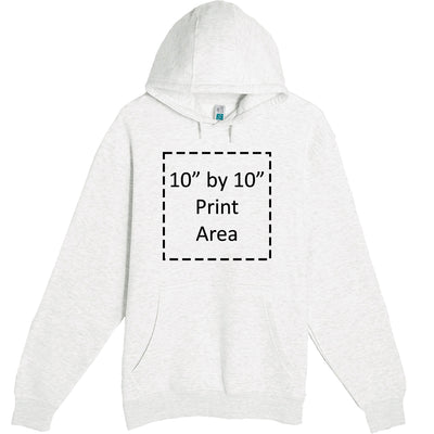 Lane Seven Unisex Oatmeal Heather Premium Pullover Hooded Sweatshirt 14001