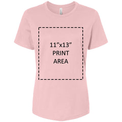 Bella + Canvas Women's Vintage Pink Relaxed Jersey T-Shirt 6400 Canvastry Wholesale Print On Demand