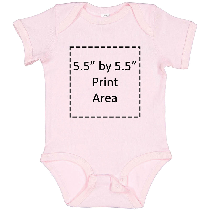 Rabbit Skins Ballerina Infant Baby Rib Bodysuit 4400-zoom-