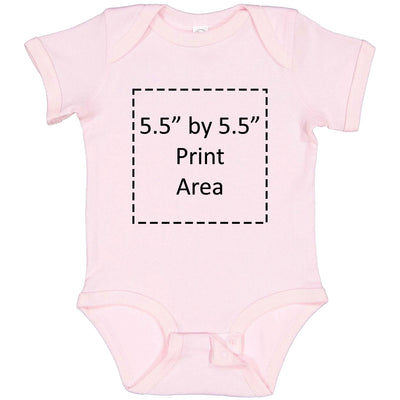 Rabbit Skins Ballerina Infant Baby Rib Bodysuit 4400