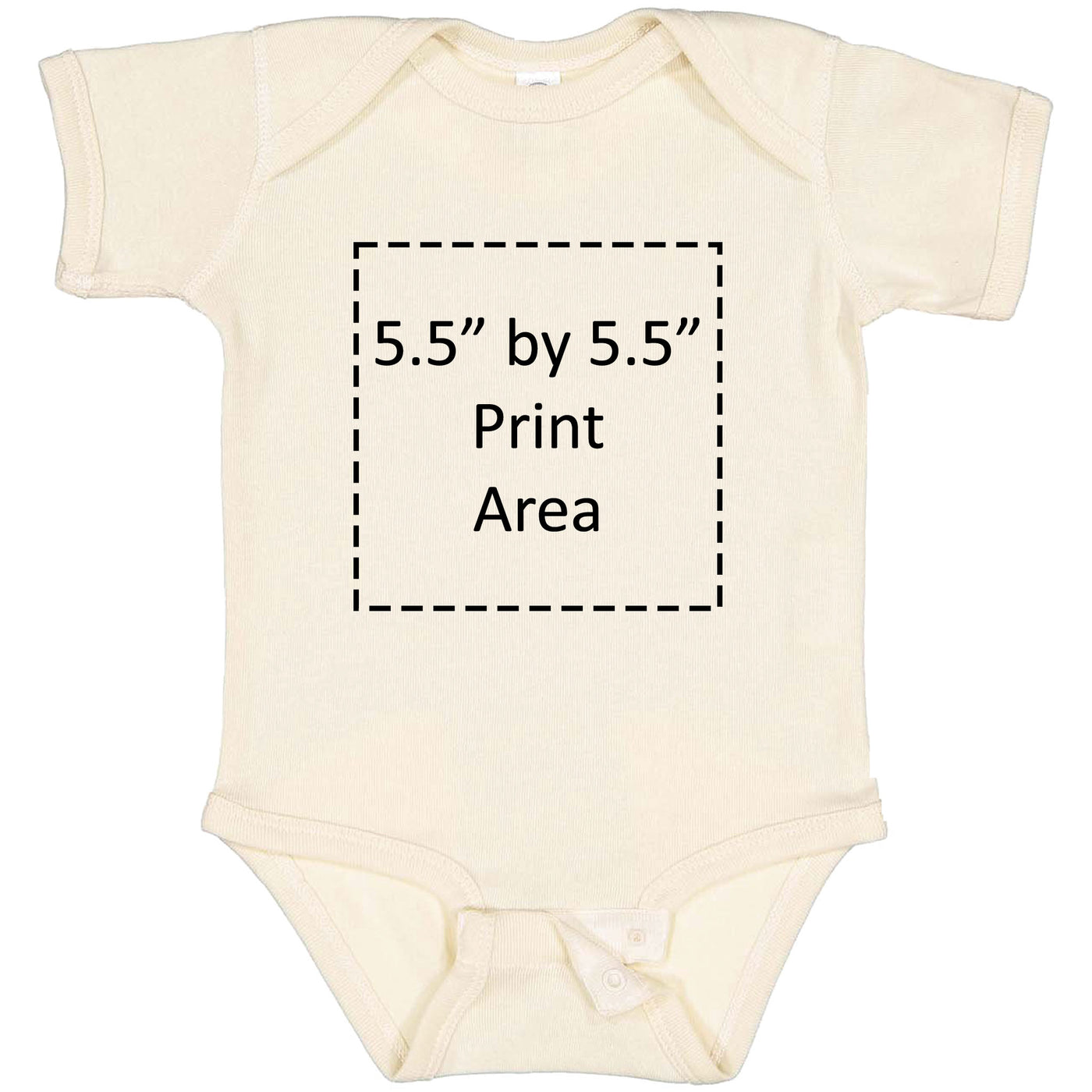 Rabbit Skins Natural Infant Baby Rib Bodysuit 4400