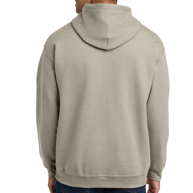 Gildan Adult Sand Heavy Blend Hooded Sweatshirt 18500-zoom-