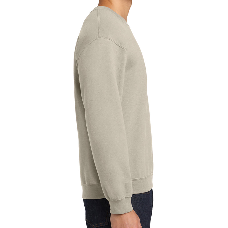 Gildan Adult Sand Crewneck Sweatshirt 18000-zoom-