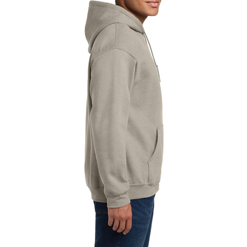 Gildan Adult Sand Heavy Blend Hooded Sweatshirt 18500-zoom-