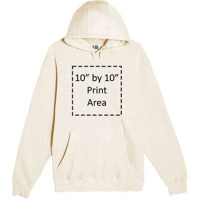 Lane Seven Unisex Sandshell Premium Pullover Hooded Sweatshirt 14001