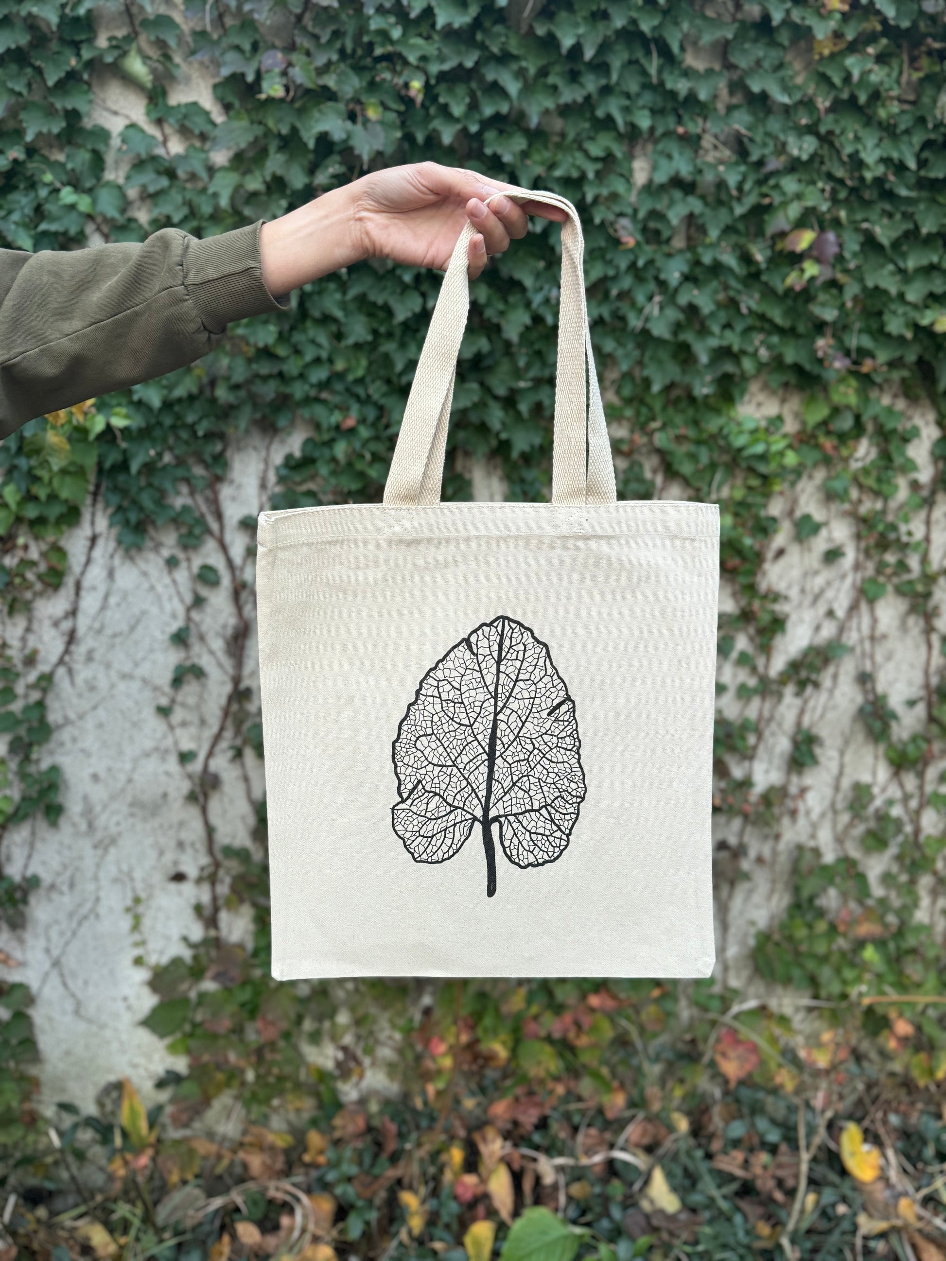 Simple Cotton Canvas Tote Bag-6