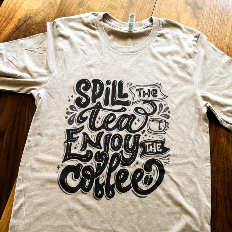 Bella + Canvas Unisex Tan T-Shirt-zoom-