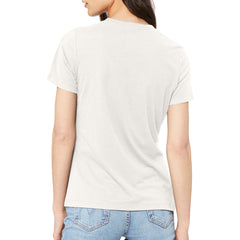 Bella + Canvas Women's Vintage White Relaxed Jersey T-Shirt 6400 Canvastry Wholesale Print On Demand