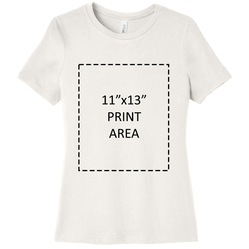 Bella + Canvas Women's Vintage White Relaxed Jersey T-Shirt 6400-zoom-