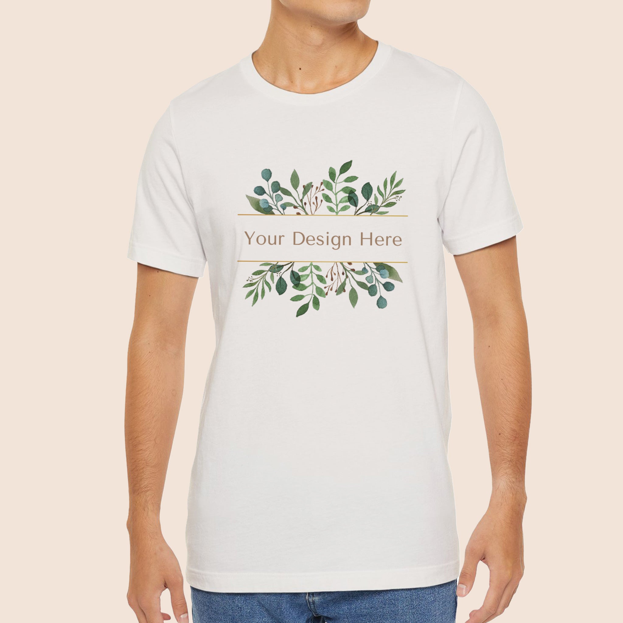 Bella + Canvas Unisex Vintage White T-Shirt-zoom-2