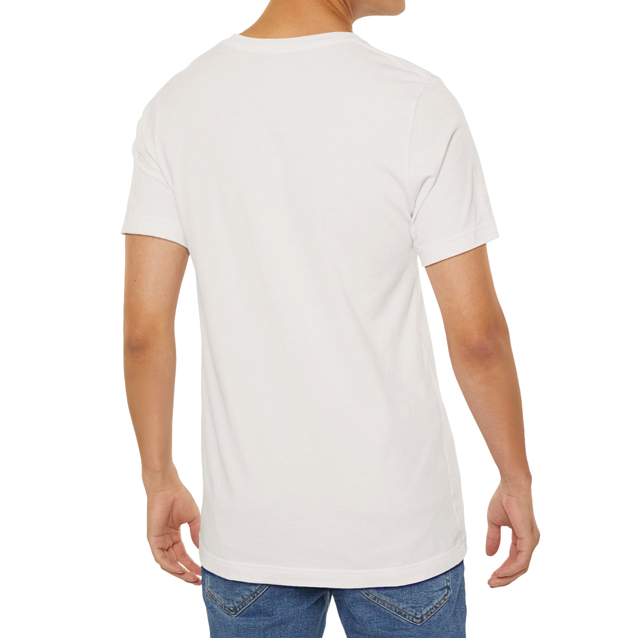 Bella + Canvas Unisex Vintage White T-Shirt-zoom-4