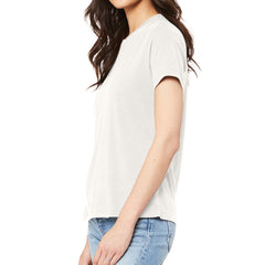 Bella + Canvas Women's Vintage White Relaxed Jersey T-Shirt 6400 Canvastry Wholesale Print On Demand