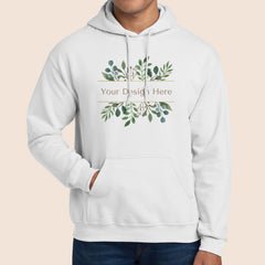 Gildan Adult White Heavy Blend Hooded Sweatshirt 18500 Canvastry Wholesale Print On Demand