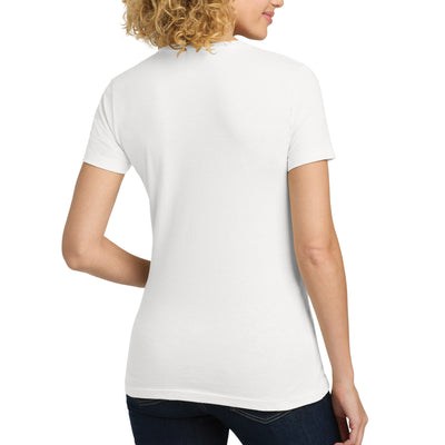 Next Level Apparel Women's White Cotton T-Shirt 3900