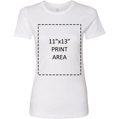 Next Level Apparel Women's White Cotton T-Shirt 3900