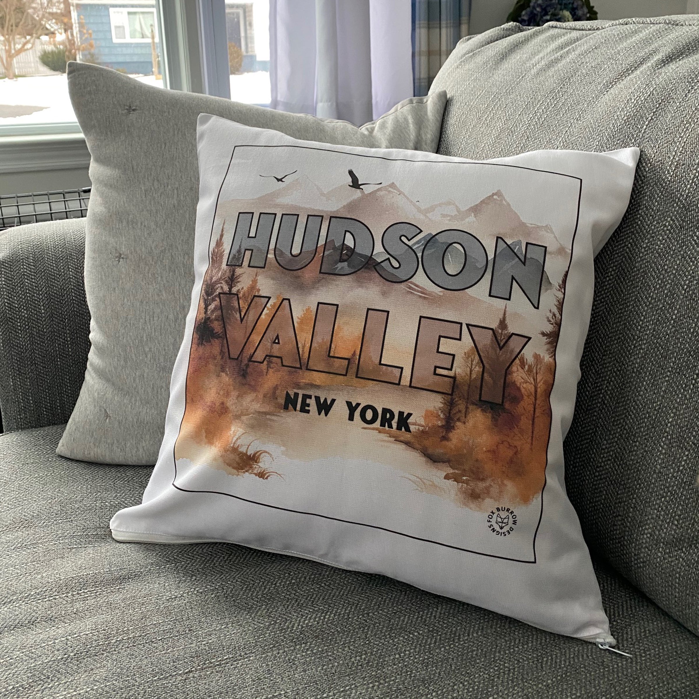 White Cotton Canvas Pillow Cover 18"x18"-zoom-5