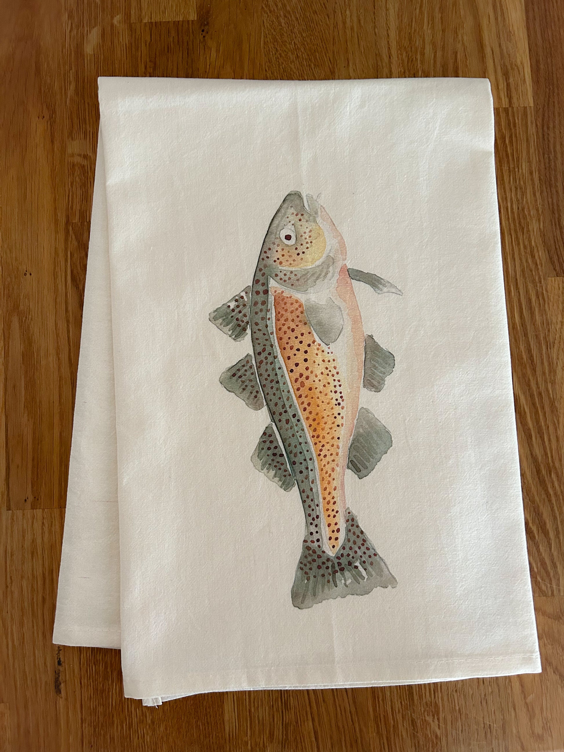 White Flour Sack Tea Towel 27"x27"-5