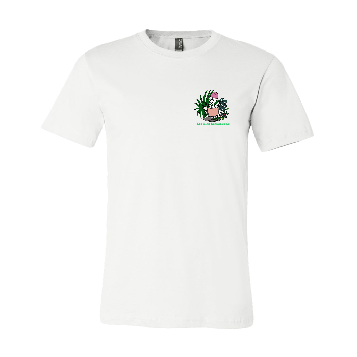 Bella + Canvas Unisex White T-Shirt-1